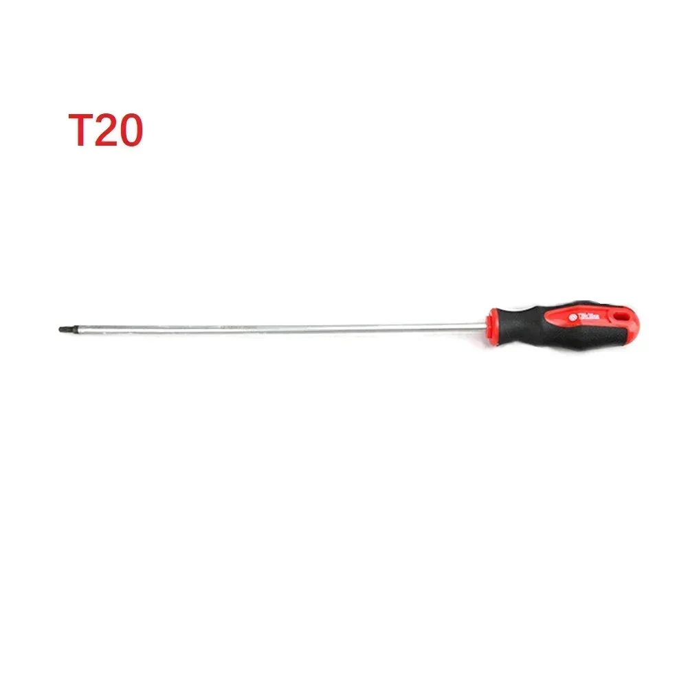 Hand Tool 1pc 400mm Extra Long Torx Screwdriver Magnetic Screw Drive Home Repair Chromium Vanadium Alloy Steel Rod Nutdrivers