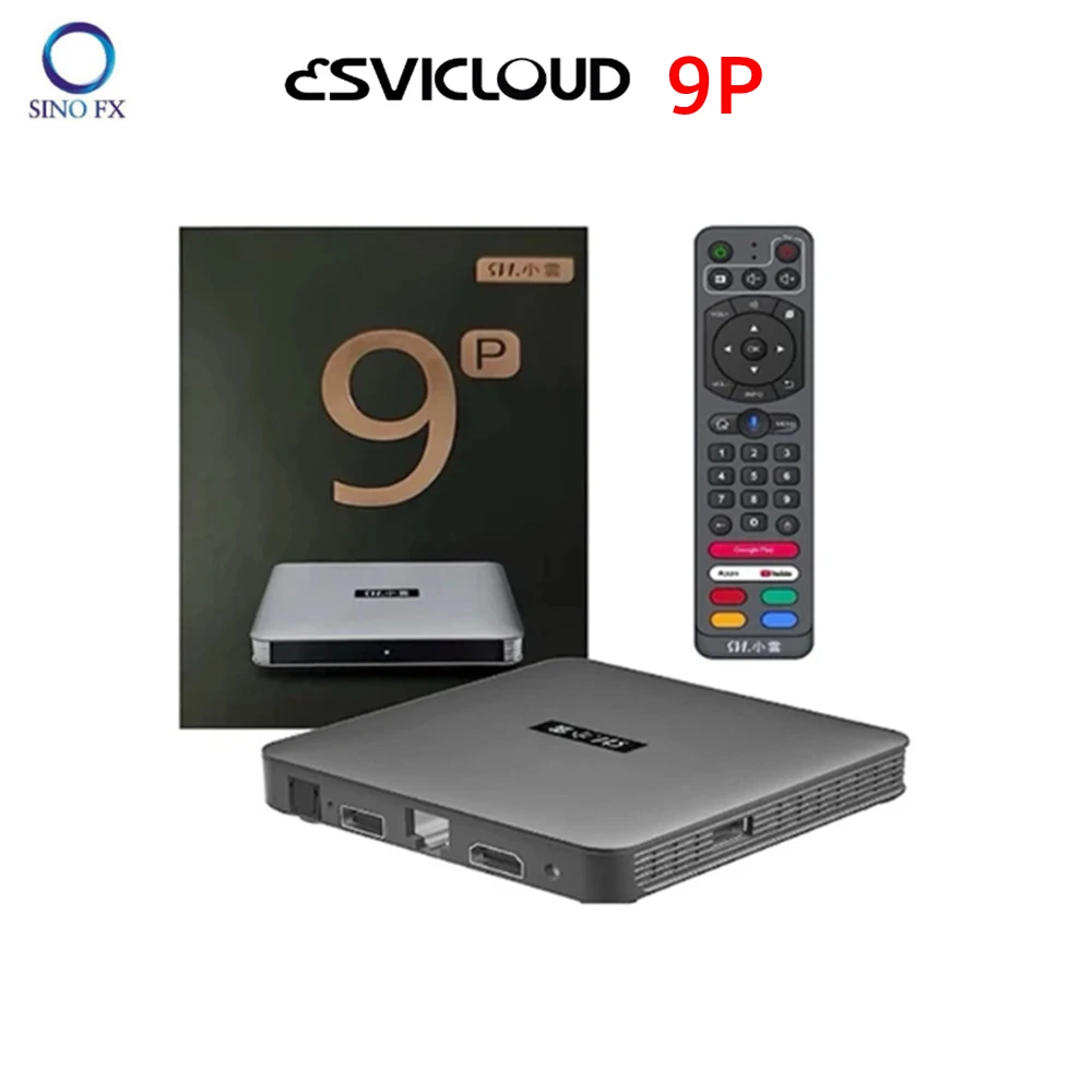 Svicloud 9P Android 12.0 TV Box 4G 64G Smart Media Player 2024 Hot selling in Singapore Korea Japan USA NZ