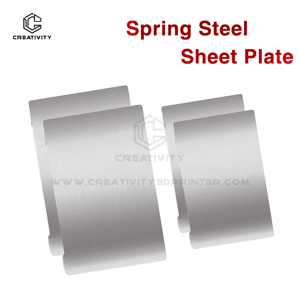 Removal Spring Sheet 135x80mm Spring steel magnetic Flex Magnetic Hot Sticker for  Photon Mono UV LCD Resin 3D Printer