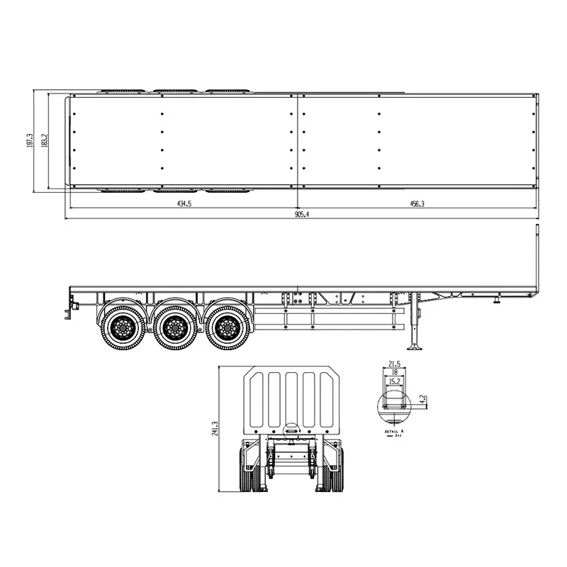 Simulation Metal RC Flatbed Trailer for 1/14 Tamiya RC Truck for SCANIA 770S R620 for VOLVO Arocs for MAN TGX Car Accessories