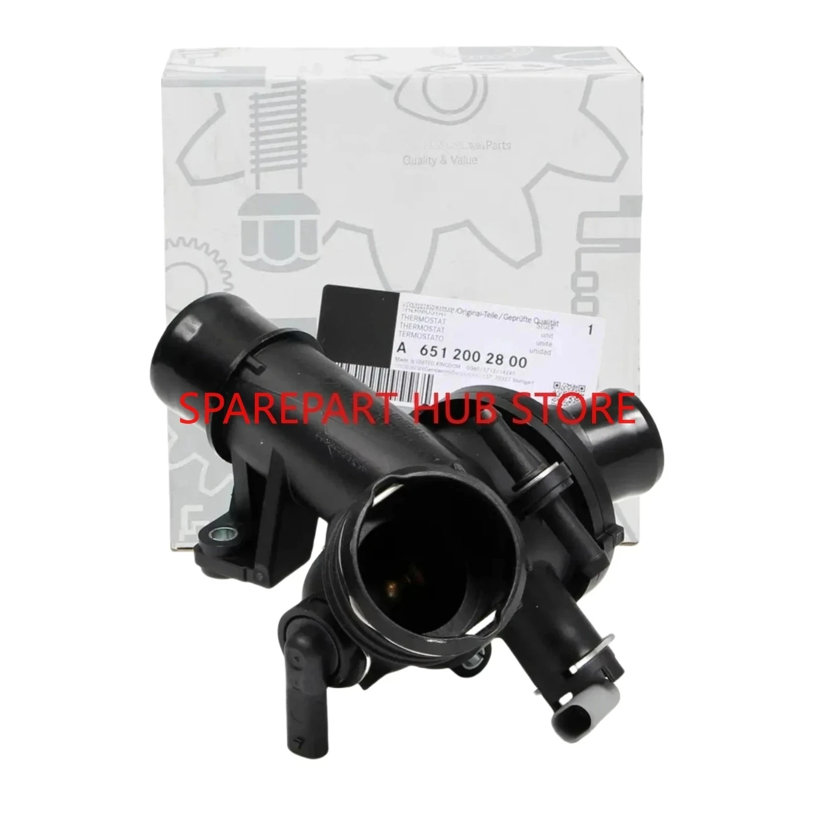 

OEM A6512002800 A6512001500 M651 Engine Coolant Thermostat Housing For Mercedes-Benz Sprinter W204 W205 W212 W221 W222
