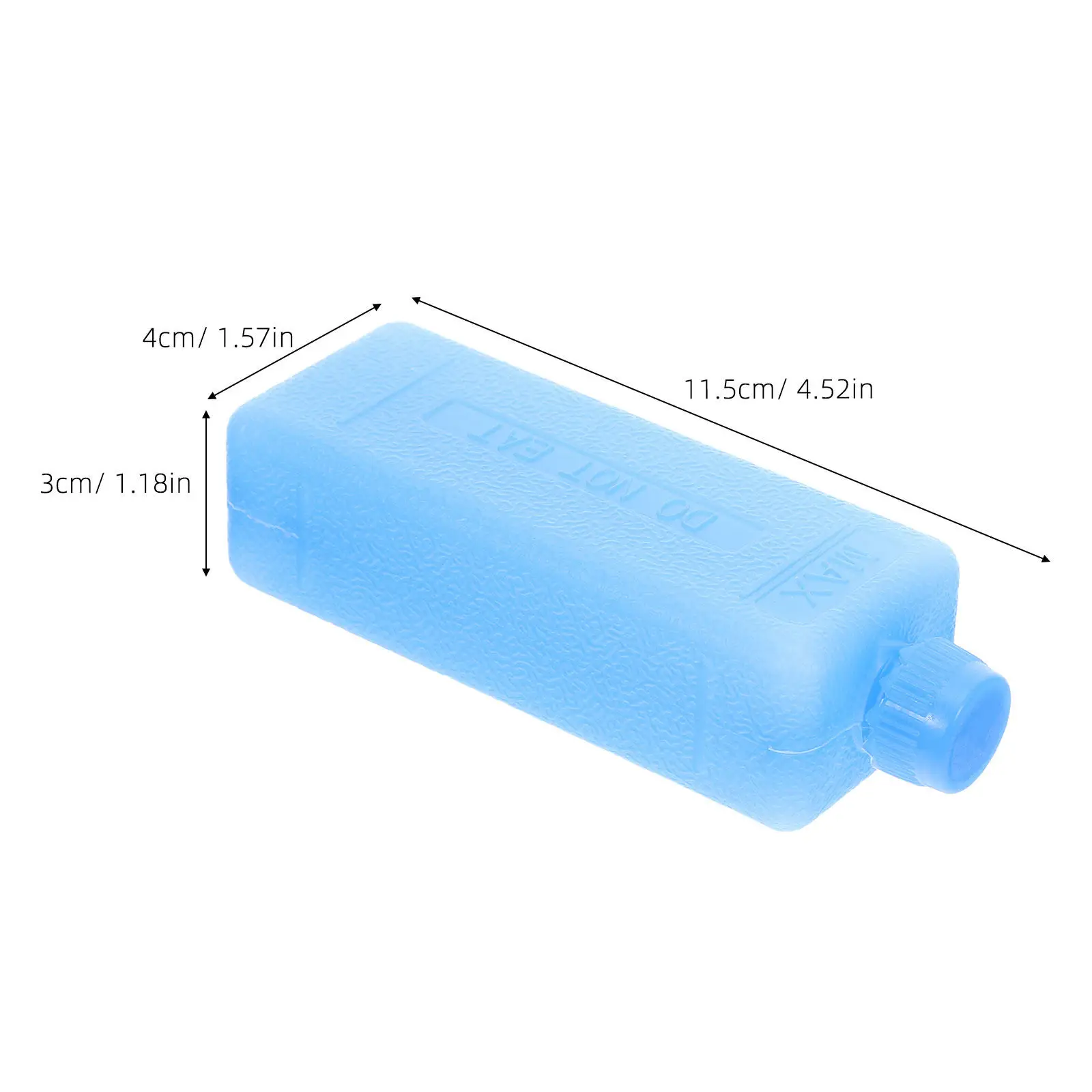 9pcs Reusable Ice Packs Ice Crystal Bricks Easy-to-Fill Freezable Container For Outdoor Picnic Camping Fridge Cooler Accessories
