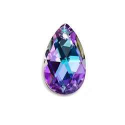 (1 piece) 6106 Pear-Shaped pendant loose beads rhinestone Original Crystal from Austria for DIY jewelry making