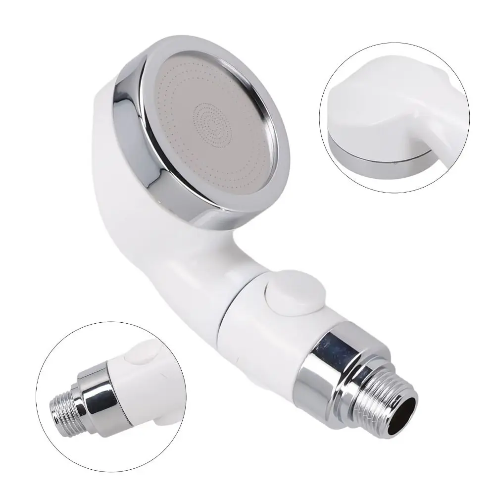 High Pressure Bath Shower Head One-click Practical Shampoo Adapter Shower Head Household Water Saving Handheld Shower Sprinkler