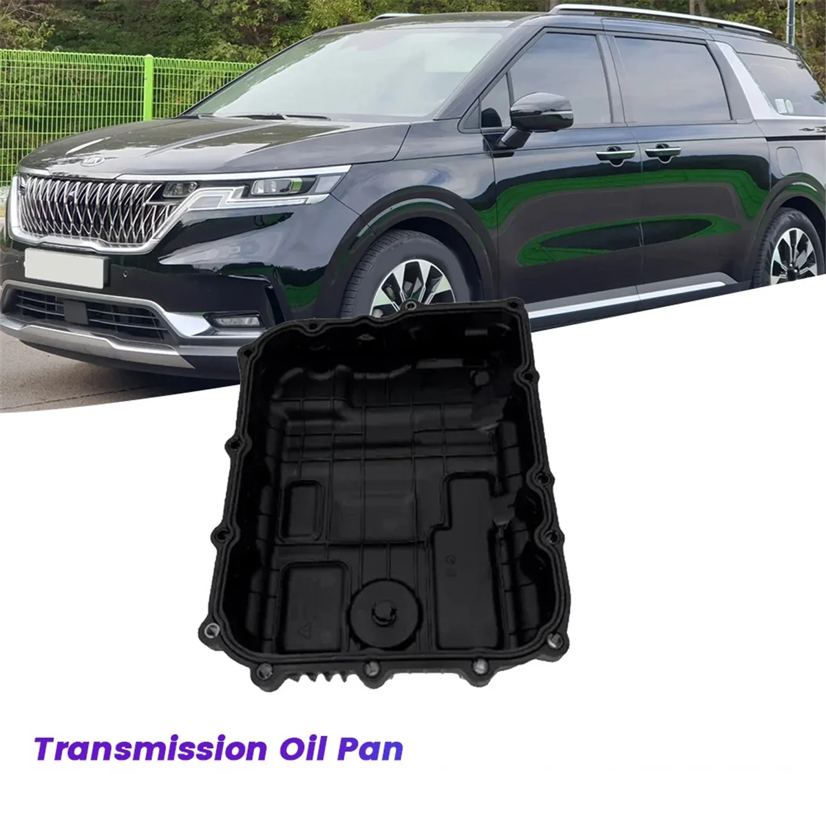 Automatic Transmission Oil Pan 45280-4G100 for Kia Sedona 2015-2021 Santa Fe 19-20 Gearbox Oil Pan Cover 452804G100