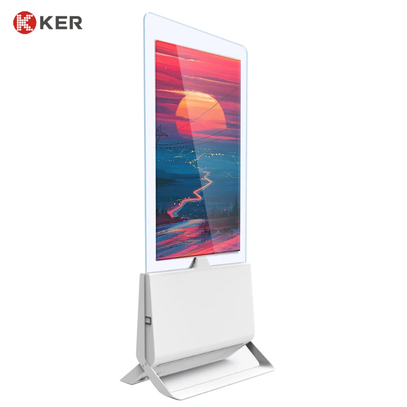 43 inches lcd digital signage digital signage and displays lcd screen for building stand double screen