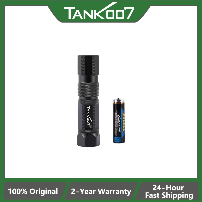TANK007 mini Magnetic Flashlight M20 Adjustable Brightness EDC Flashlights LED AA Battery Emergency Lighting Torch Portable M20