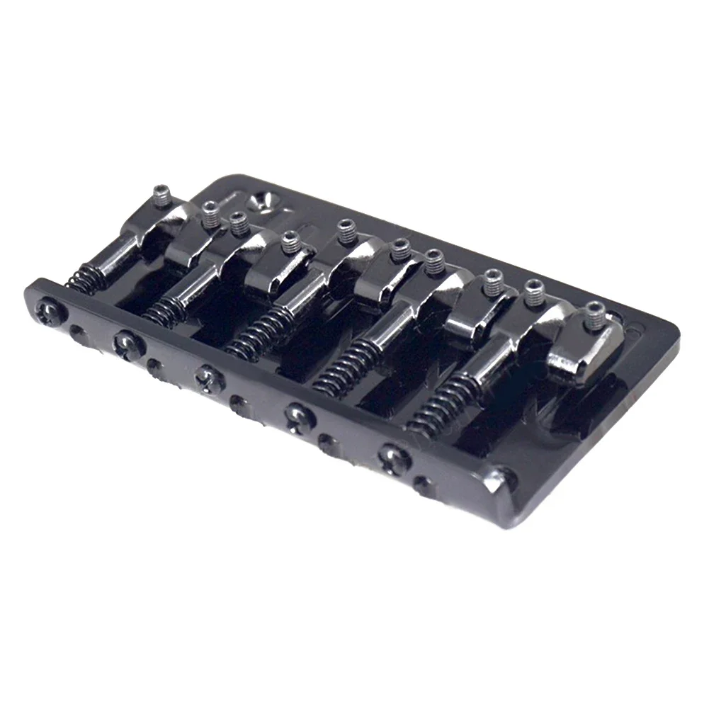 5-String Hardtail Bass Bridge/ Guitar Saddles Zinc Alloy /Electric Bass Parts 87x57x16mm Musical Guitar /Replacement Accesseries