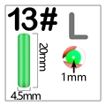 13 cylinder green L