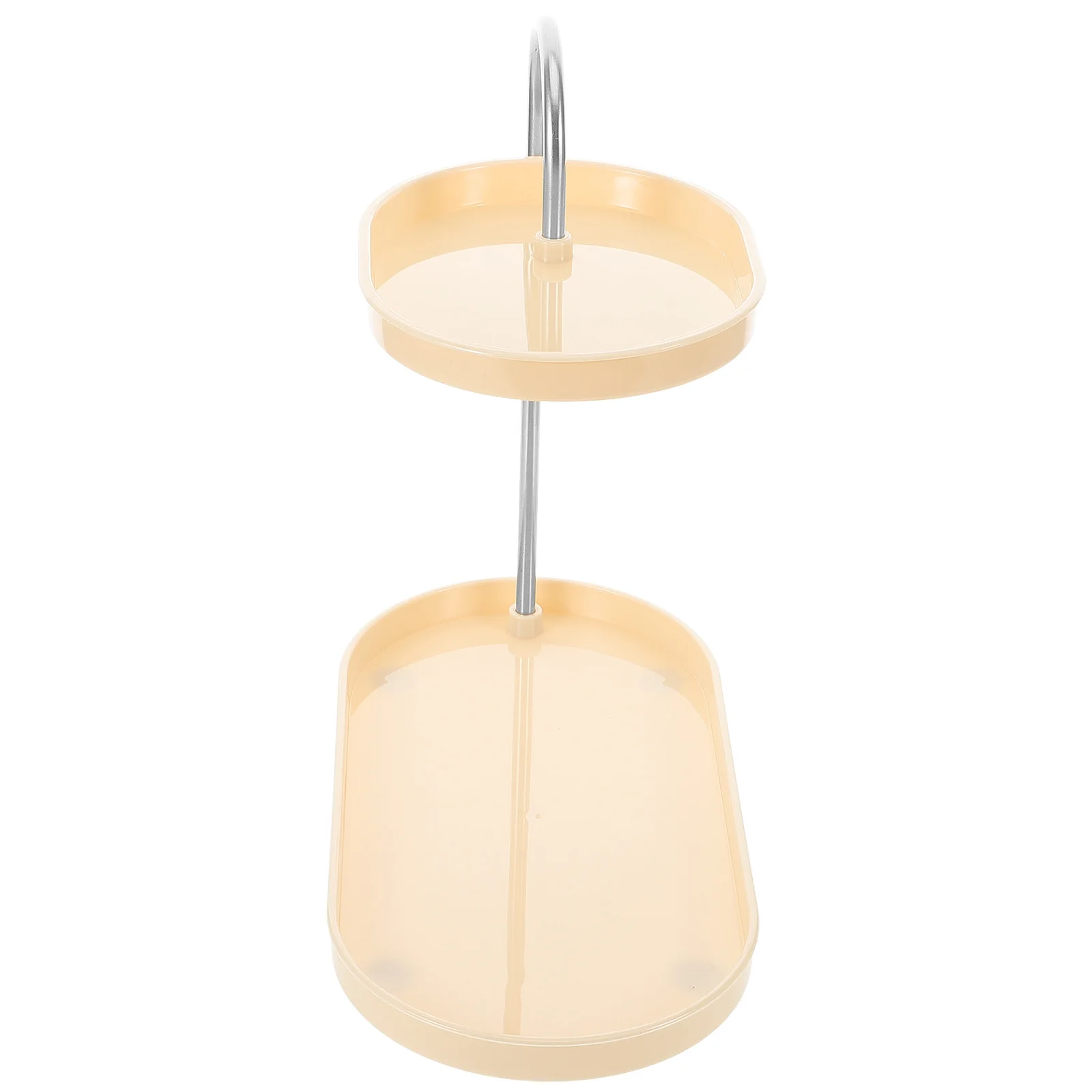 

Double Layer Organizer Countertop Makeup Storage Rack Makeup Holder for Vanity Bathroom Desktop Skincare Organizer