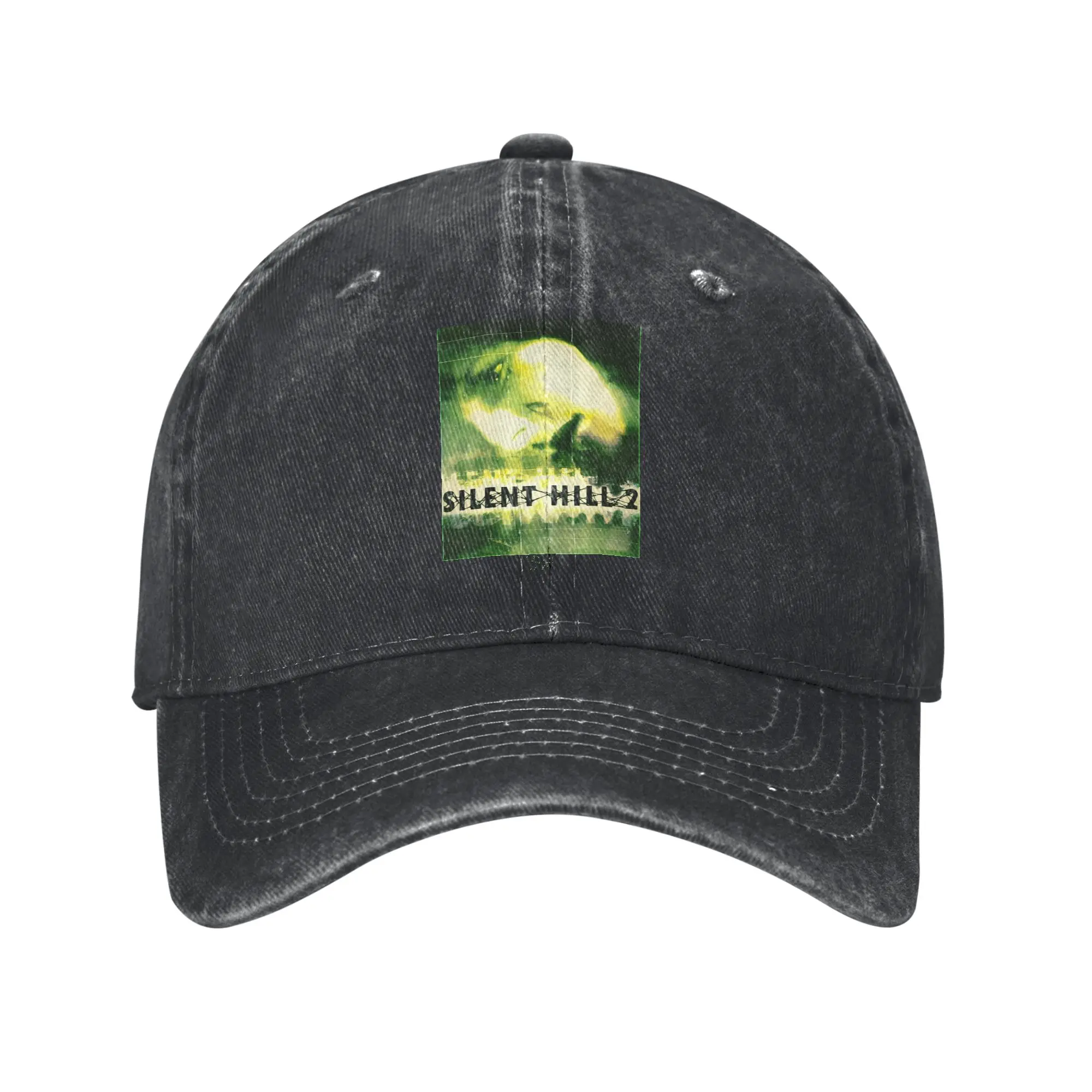 Silent Hill 2 - Ps2 Original Box Art (Green Cover) Fashion Baseball Cap  Lightweight Sun Visor Hat  School Life Sun Visor Hat