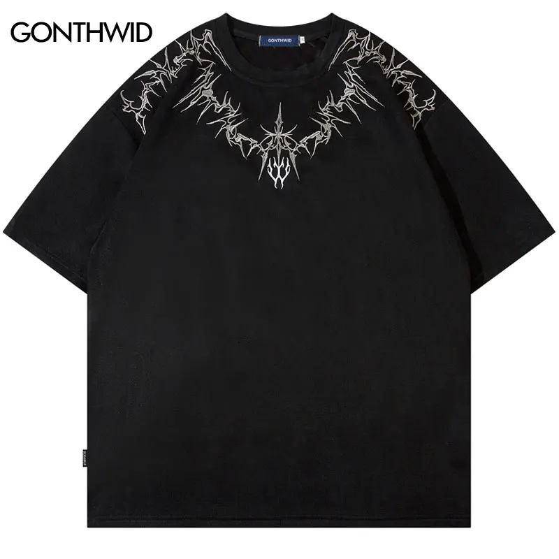 Men Suede Tshirt Y2K Streetwear Harajuku Embrodiery T-Shirt Hip Hop Casual Loose Shirts 2024 Vintage Retro Short Sleeve Tee Tops