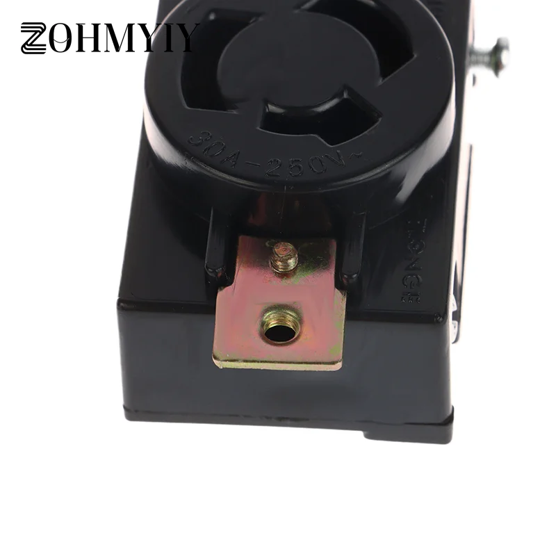 1Pc 2KW America Generator Anti-Loose Socket 168f/170f GX160 Anti-Off Socket AC 250V 30A Generator Socket Electrical Equipment