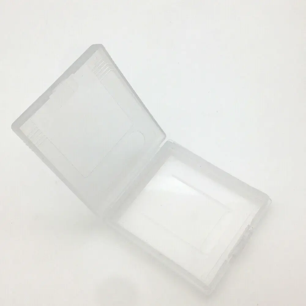 Scatola per cartucce di gioco bianca trasparente da 100 pezzi per Game Boy DMG/Game Boy Color/Game Boy Pocket