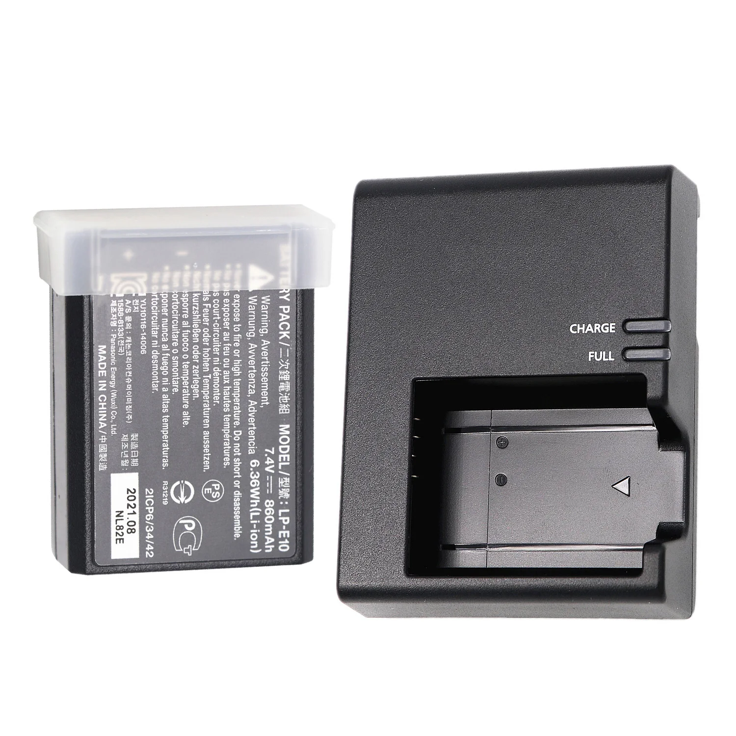 Original LP-E10 LPE10 Camera Battery LC-E10 Charger For Canon EOS Rebel T3 T6 T7 T100 Kiss X50 X80 X90 1500D  3000D 4000D Camera