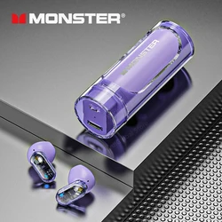 Monster XKT13 Wireless Bluetooth 5.3 Headphones TWS Mini Earbuds Lipstick Design Headset Noise Reduction Earphones With rope New