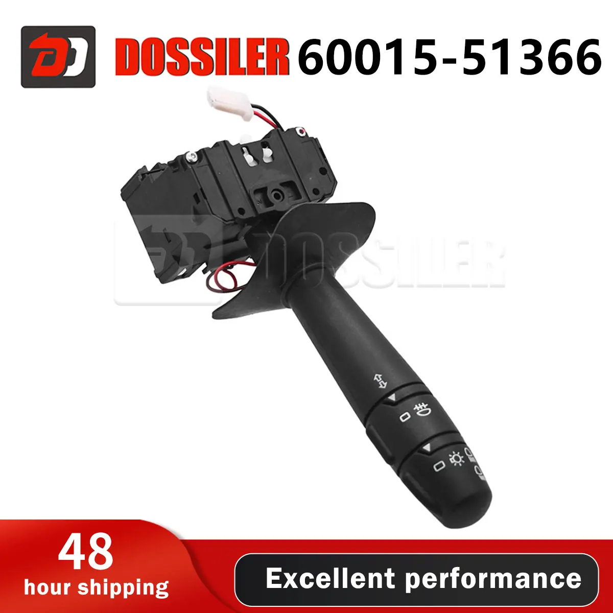 

60015-51366 Dossiler Turn Signal Head Light Lamp Combination Switch For Dacia Sandero B90 MK1 2008-2012 Renault Sandero2008-2012