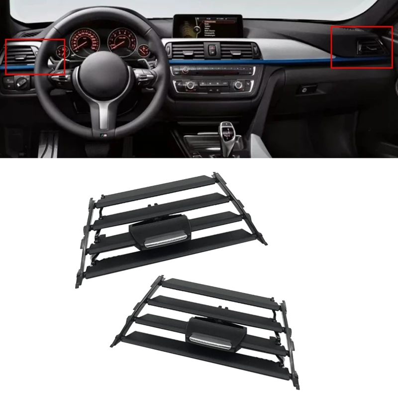 Car Right Front Air Vent Grille Clip Trim 64229253217 For BMW 3 4 Series F31 F33 Car A/C Outlet Repair Kits Accessories