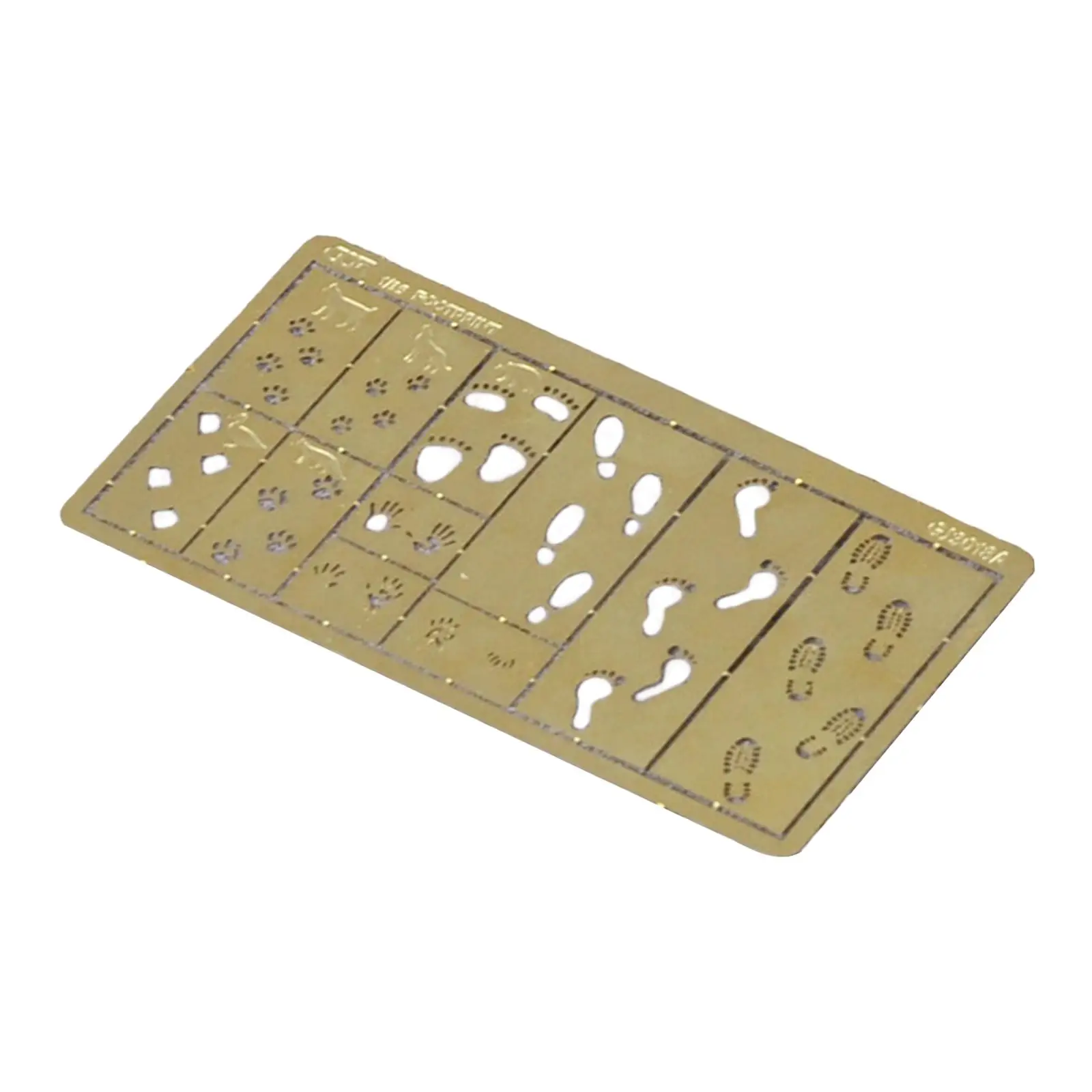 DIY Model Painting Template Cover Paint Stencils for 1/35 Tank Vehicle Models