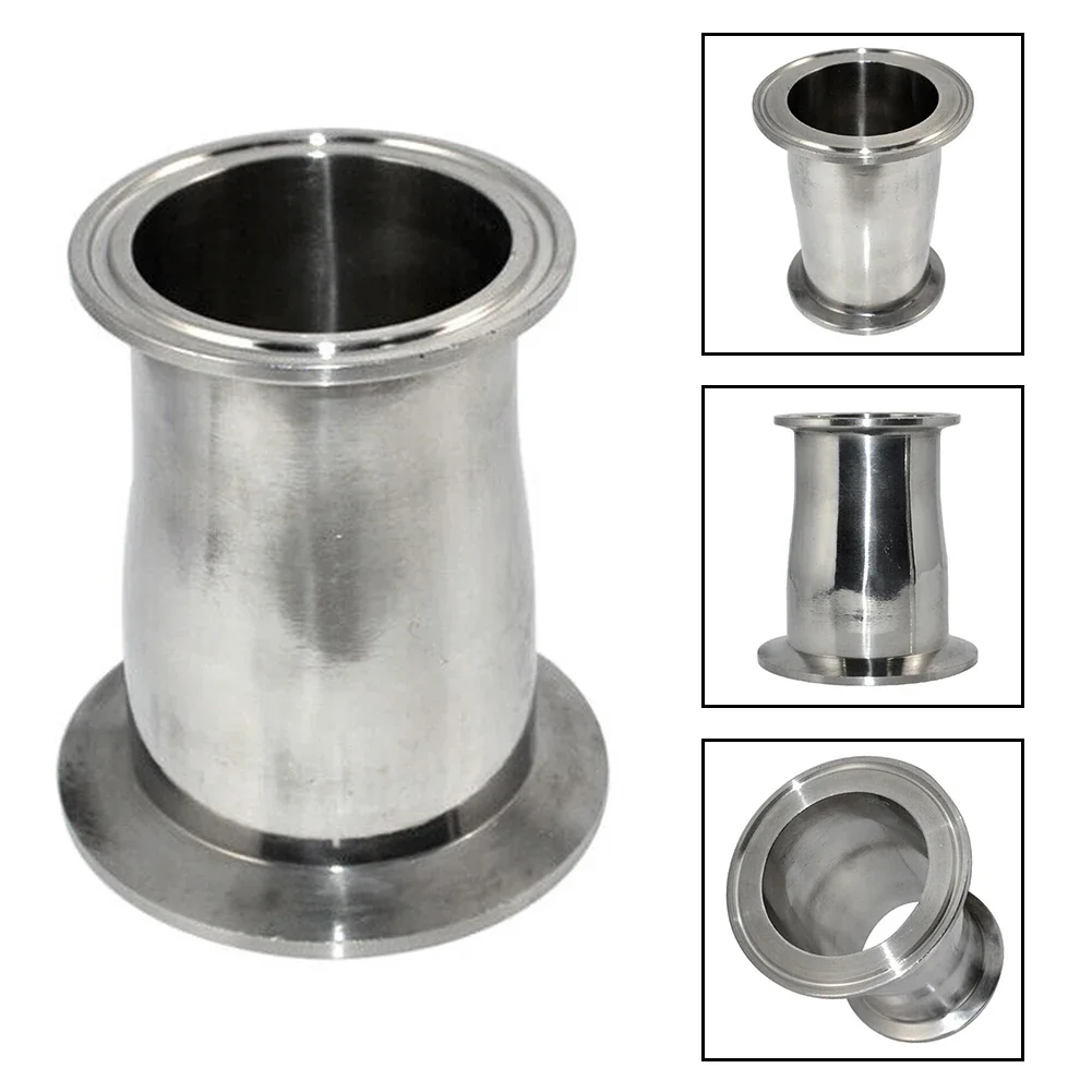 

Easily Installable SS Ferrule Reducing Connector for Industrial Sanitation Pipelines Sizes of Three and Four Inches
