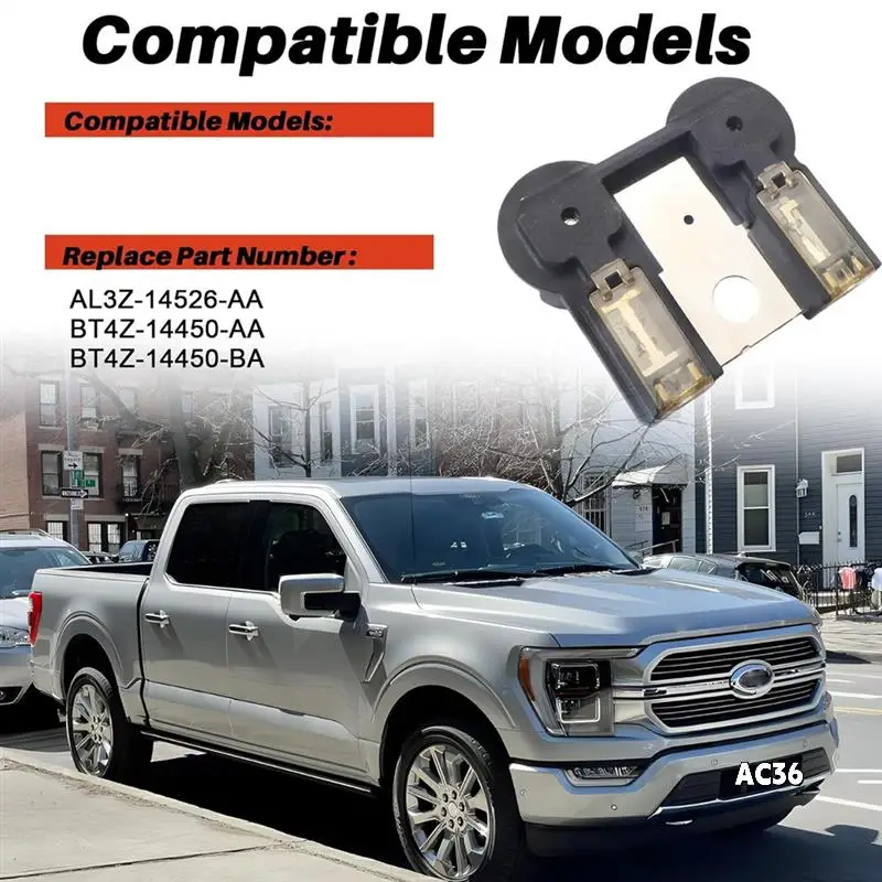 مصهر البطارية ومشبك طرفي للبطارية الإيجابية والسلبية لسيارة Ford F150 2011-2014 استبدال AL3Z-14526-AA (125A/250A)