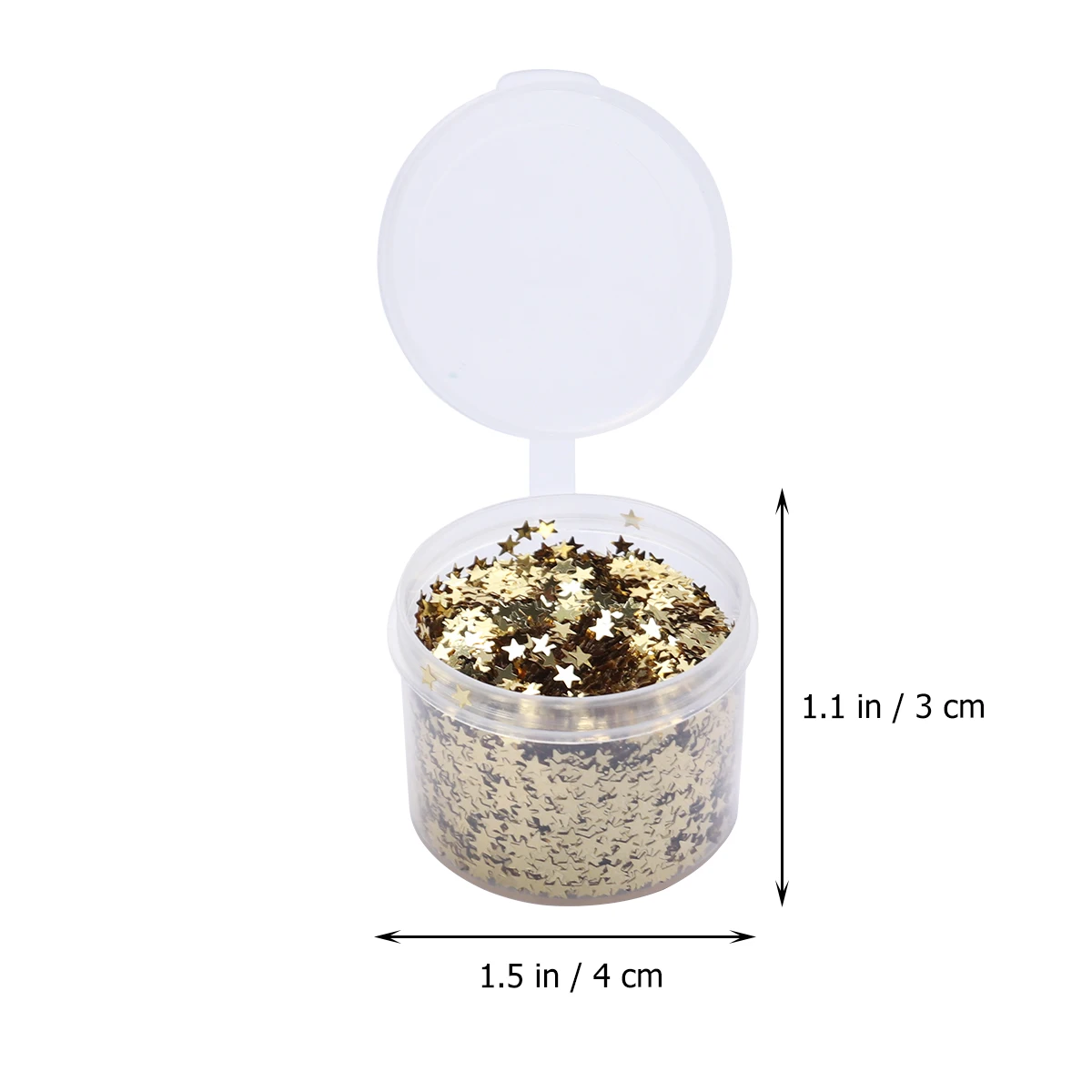 

Five Pointed Star Sequins 3Mm Phone Case Accessories High Quality DIY Craft Supplies Golden Nail Art ganizer Balloon Decorations