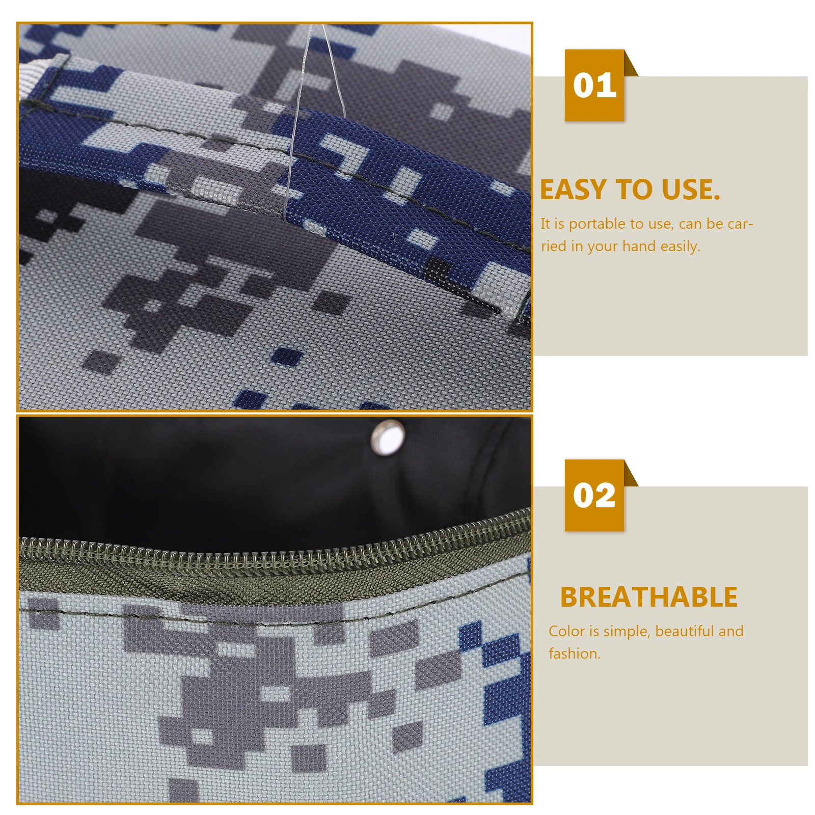 

Waterproof Storage Bag Oxford Cloth Outdoor Camouflage Travel Bath Pouch Camping