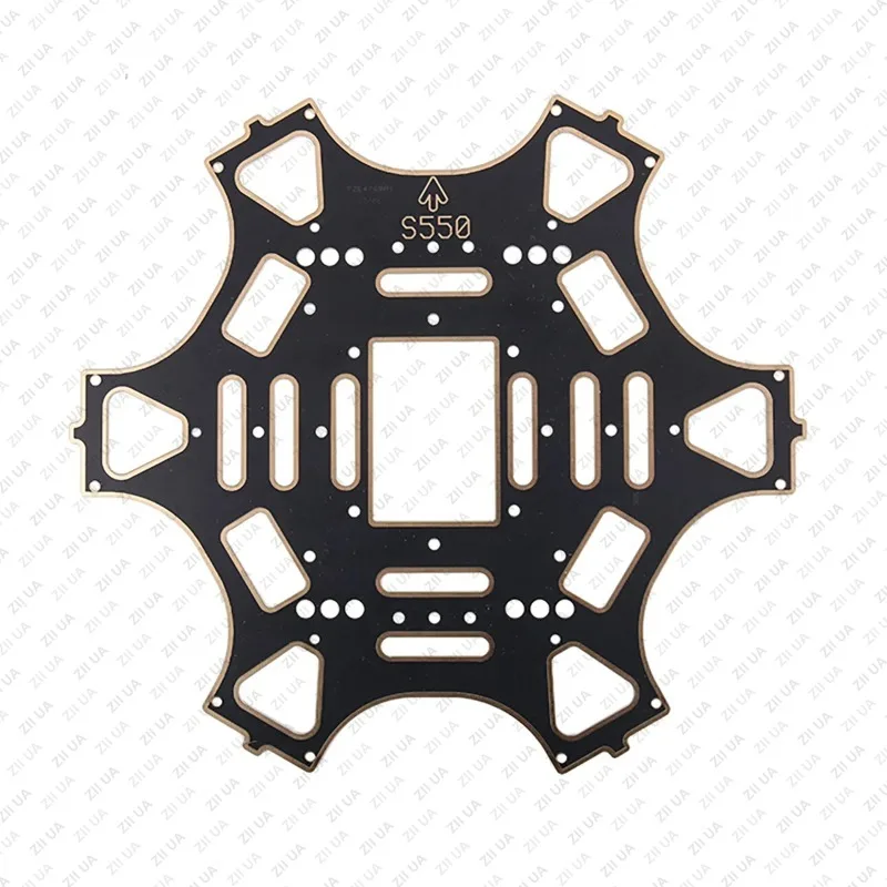 S550 F550 500 Upgrade Hexacopter Frame Kit met niet-opvouwbaar landingsgestel voor FPV DIY Multirotor FPV Drone