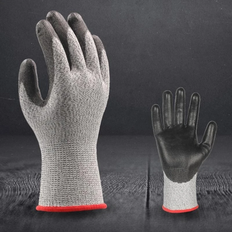 

Breathable Nonslip Safety Gloves For Construction Workers Handling Oily Surfaces
