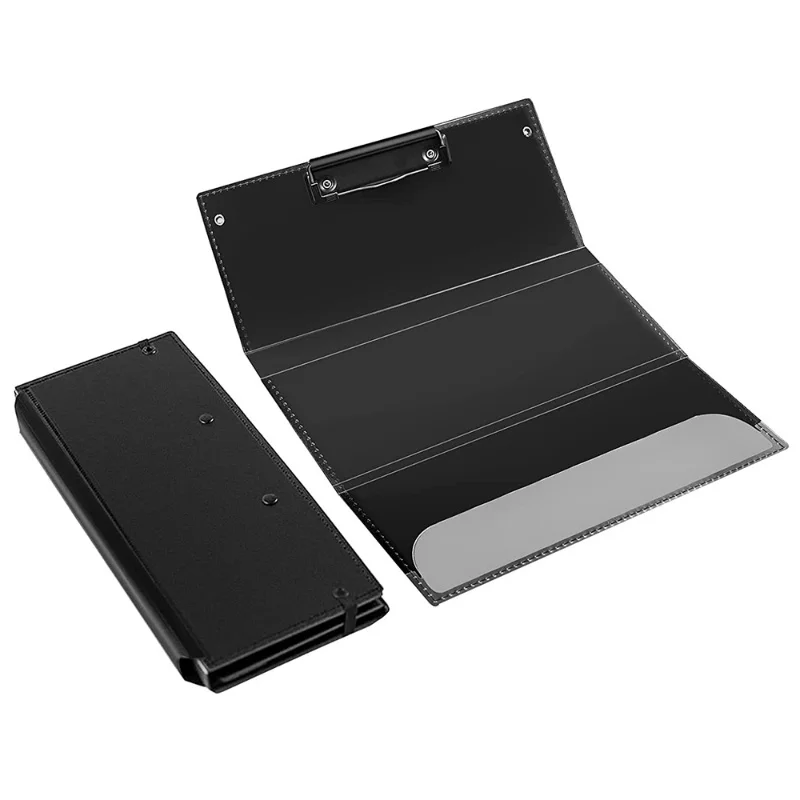 

Папка-планшет для медсестер, складная, портативная, с 3 отделениями, надежное крепление для документов, офисные принадлежности