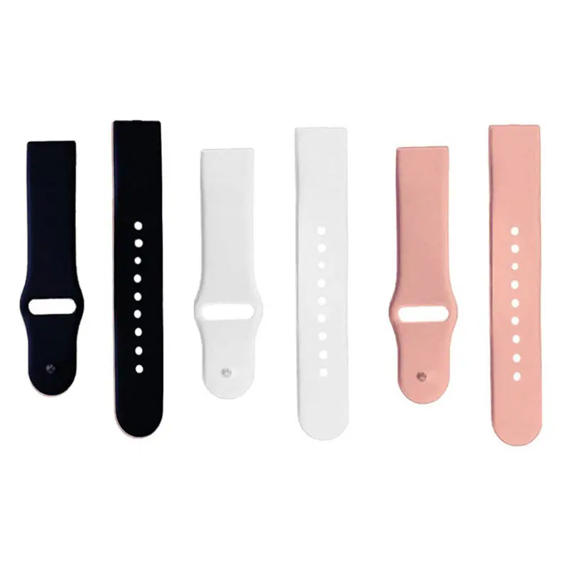 Silicone Strap For D20PRO Smart Watch Wrist Y68 Bracelet TPU Clear Hydrogel Protective Film D20 Strap Replacement Accessories