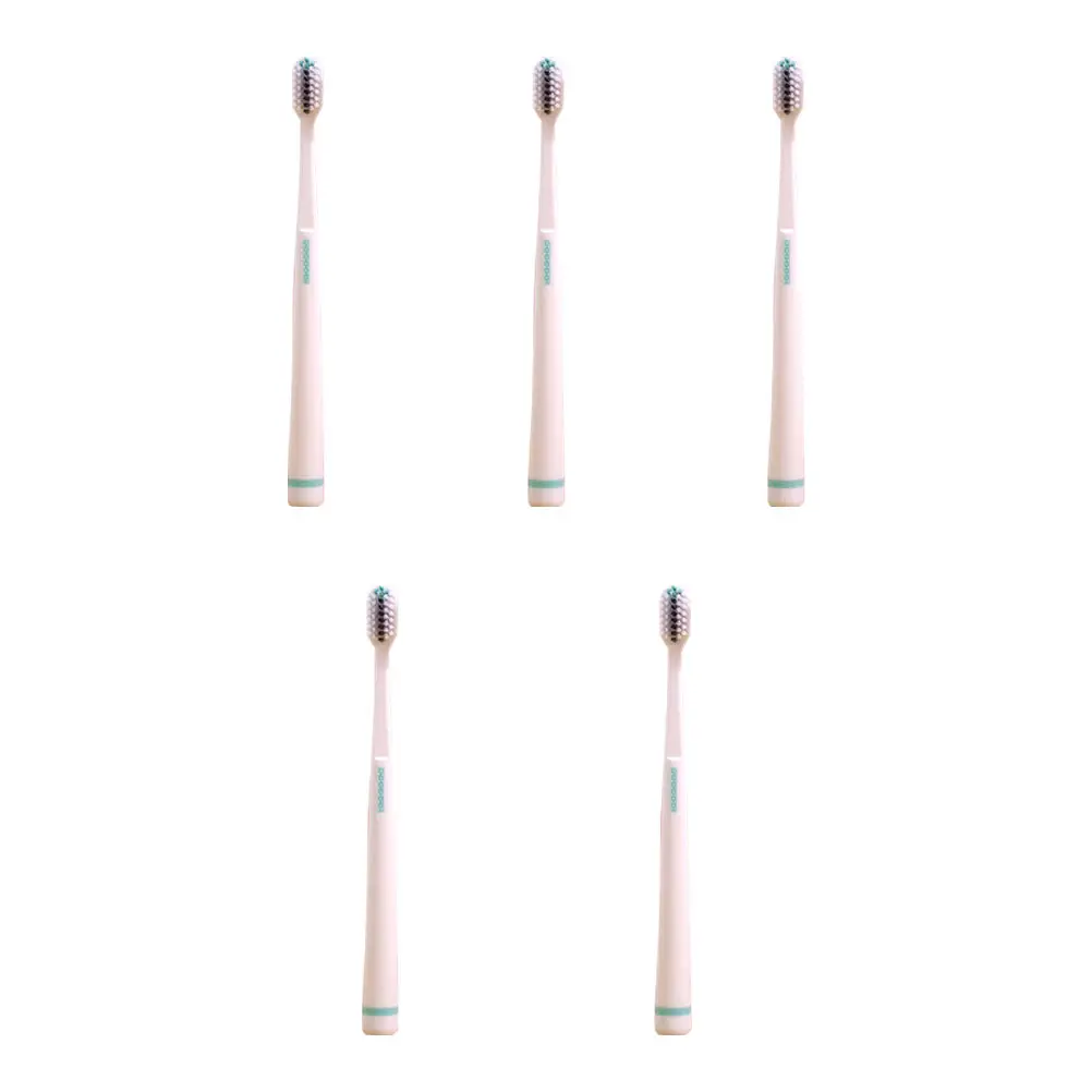 

5Pcs Toothbrush Soft Bristle Oral Care Brush Durable Non-Slip Handle Deep Cleaning Adult Tooth Cleaning Brush Toothbrush