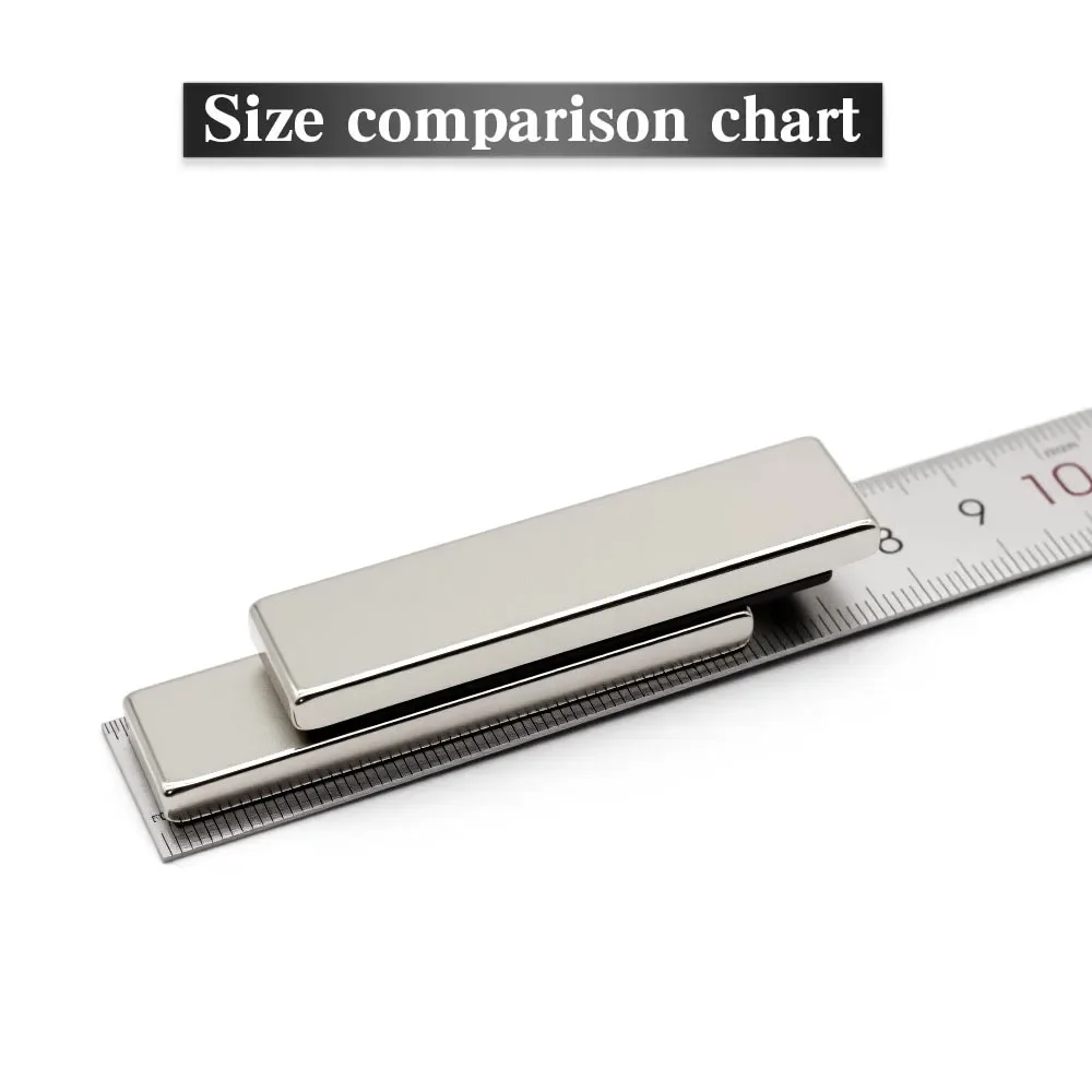 60x15x5mm Super Powerful Block Magnet Neodymium Magnet NdfeB N35 Strong Permanent Magnetic imanes Refrigerator Magnet