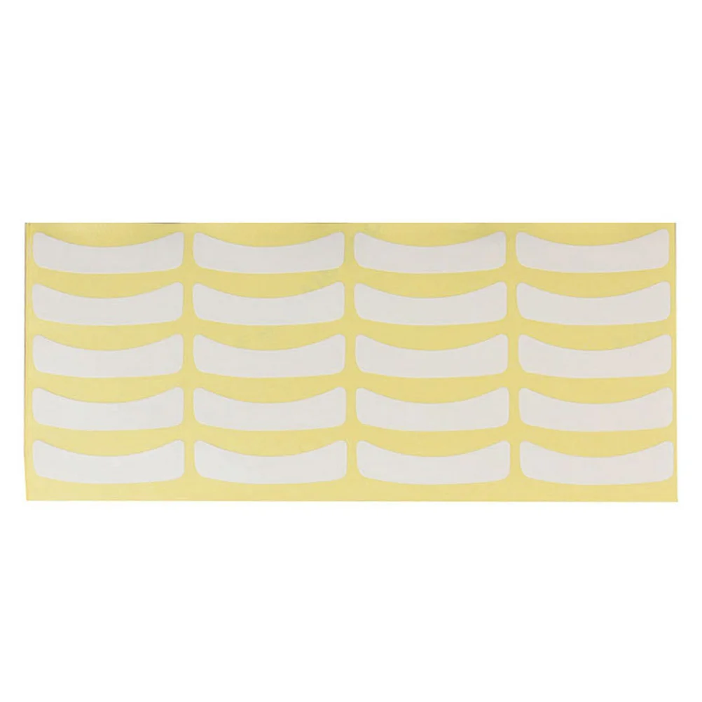 Fournitures d'extension de cils, 100 pièces, coussinets pour les yeux, Film de protection de greffage pour débutants, Application facile, patchs sous les yeux
