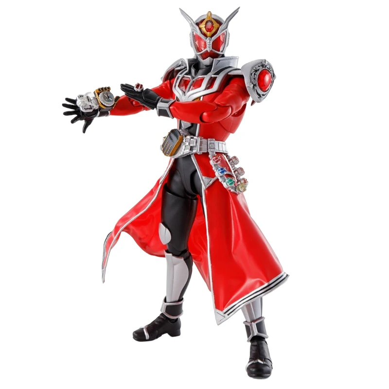 In Stock 100% Original Bandai S.H.Figuarts SHF Tokusatsu Kamen Rider Wizard FLAME DRAGON Action Figure Toy Collection Model Gift