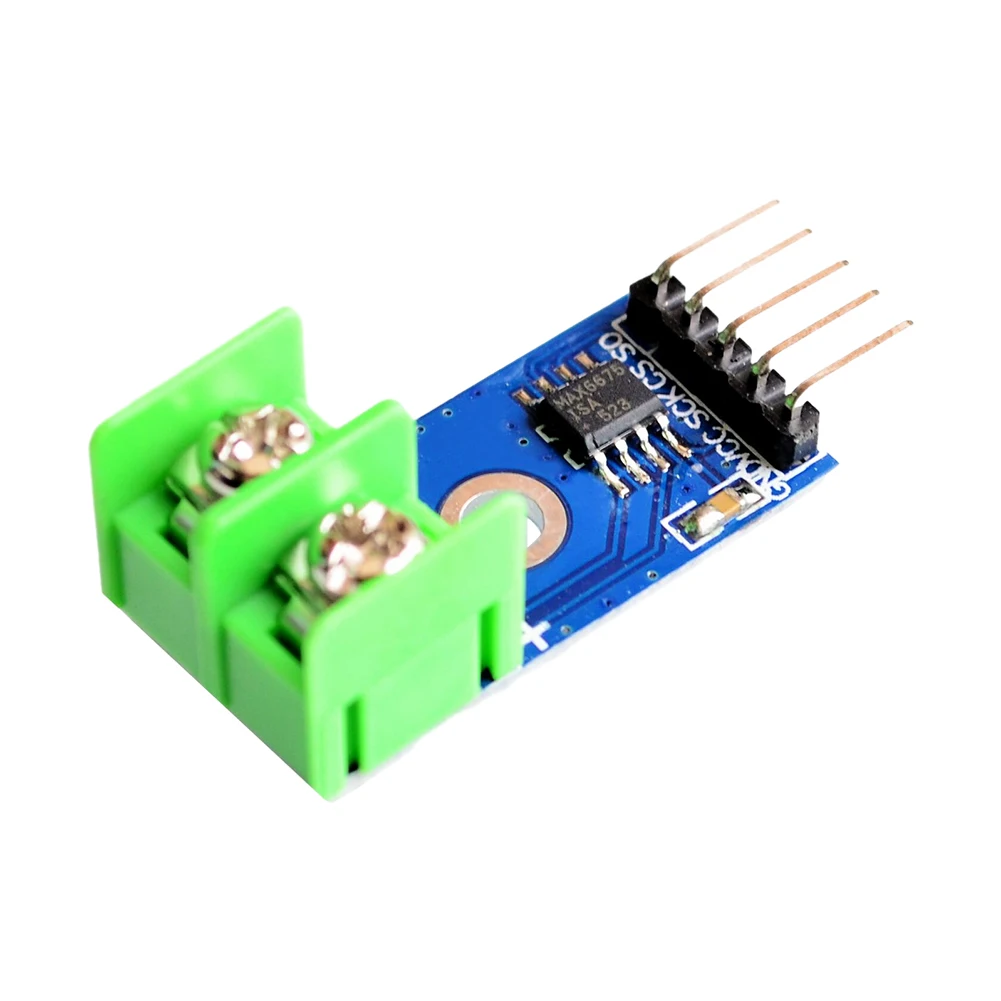 MAX6675 Module + K Type Thermocouple Temperature Sensor Temperature Degrees Module Range 0 -1024 Degrees for Arduino DC 3-5V