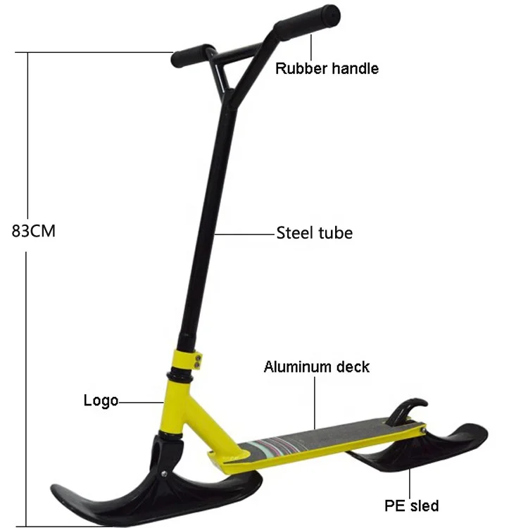 الجملة الرخيصة HDPE SNOW SLED الثلج سكوتر الثلج سكوتر التزلج