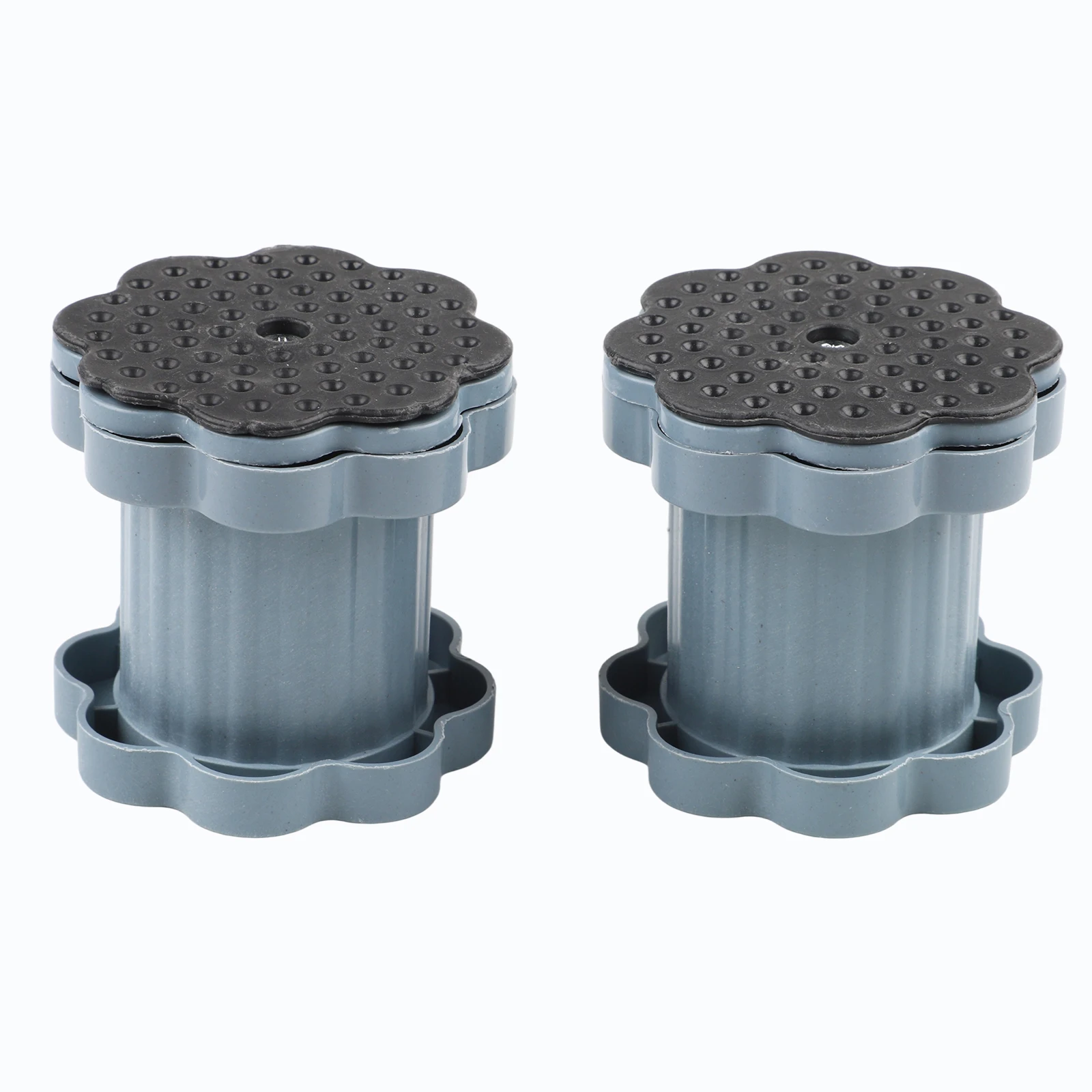 4 Adjustable Washing Machine Anti Vibration Pads with Anti Slip Feet Mats to Minimize Noise and Movement of Household Appliances