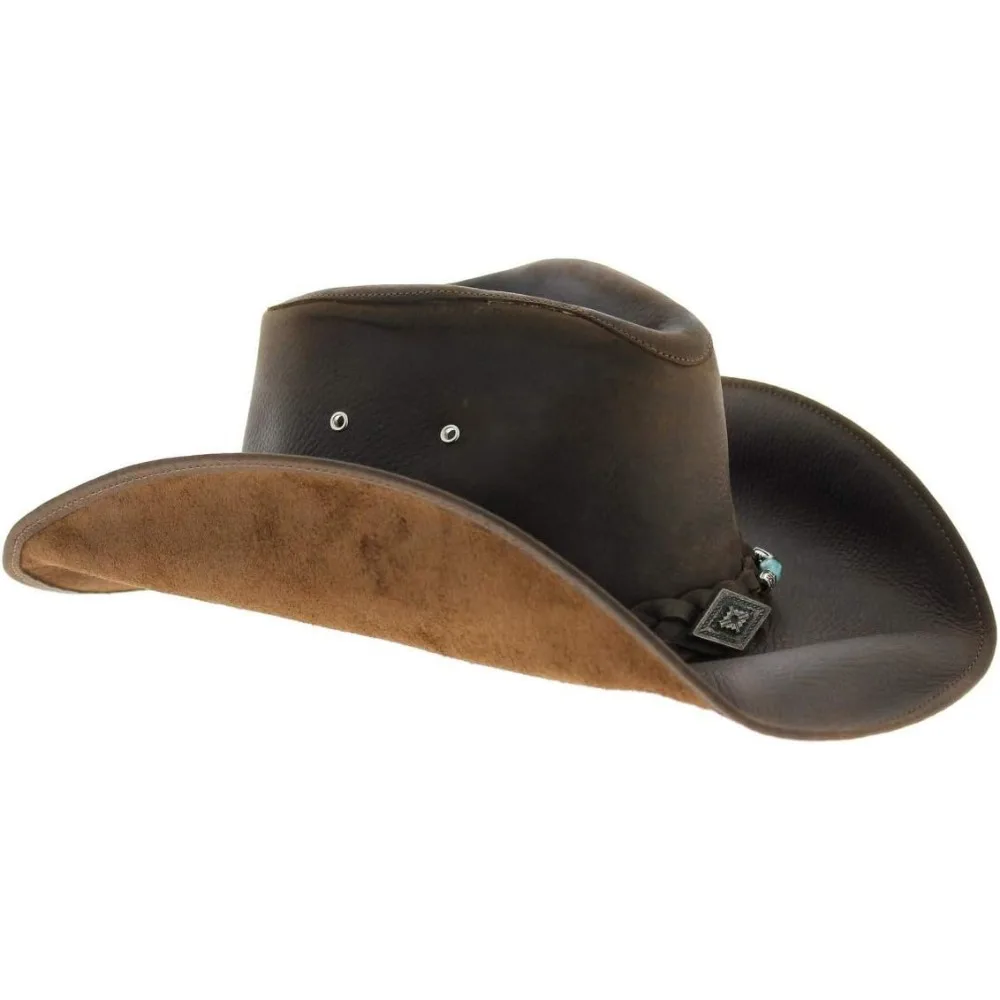 Bullhide Royston - قبعة رعاة البقر الجلدية #3