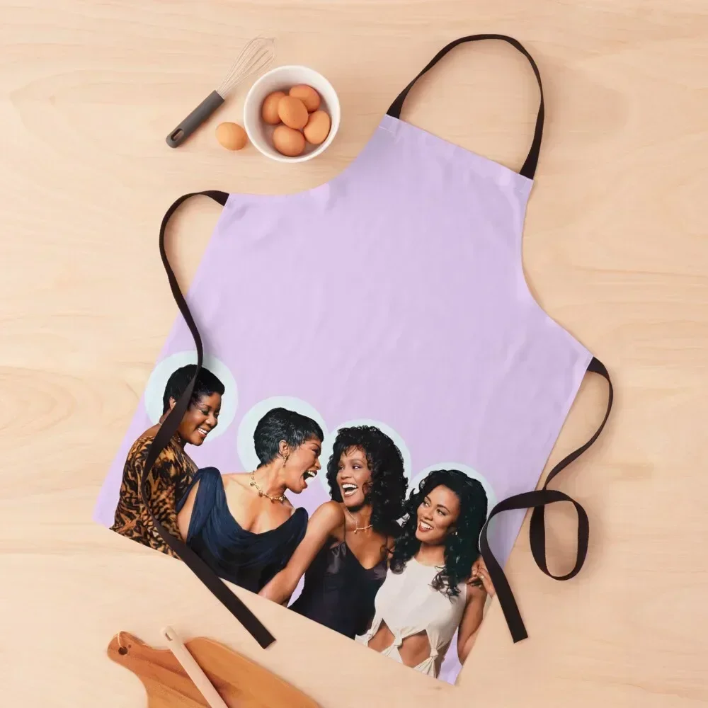 

Waiting to Exhale_01 - Minimal Film Print Apron For Man Kitchen Supplies Customizable Woman professional hairdressing Apron
