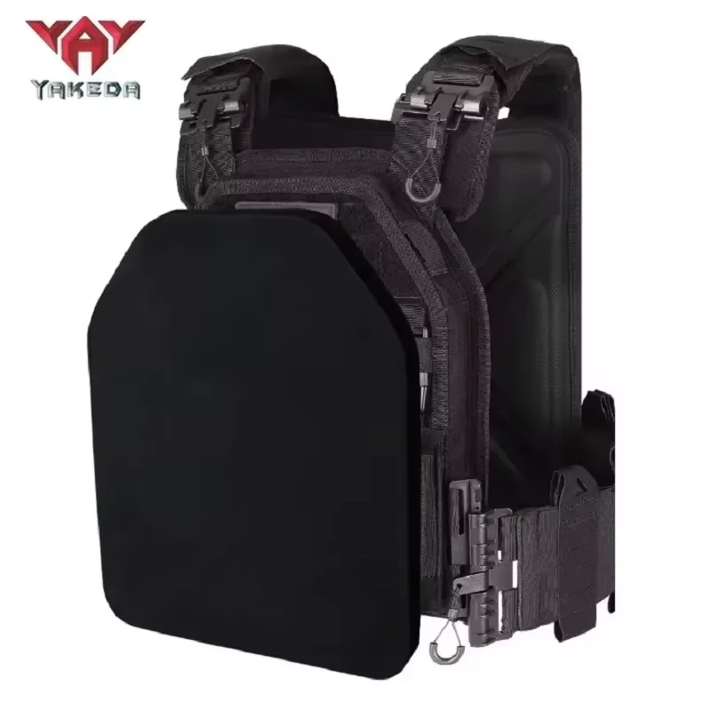 YAKEDA Airsoft Tactical Vest EVA Plates Body Carrier Vests SAPI Shock Plate for Vest Outdoor Hunting Paintball Game Protective - view 3