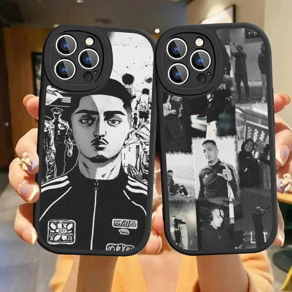 

M-Morad MDLR Morad Singer For iPhone 16 15 14 16E 13 12 11 Pro Max Plus Phone Leather Case