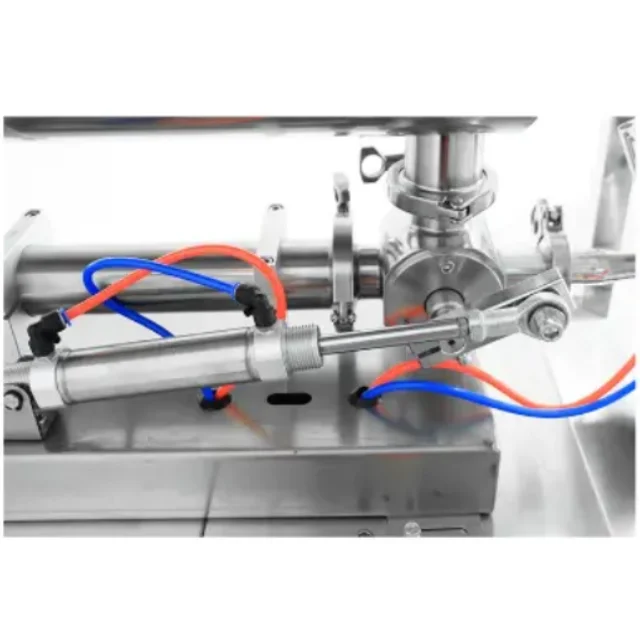 Pneumatic Paste and Vicious Liquid Quantitative Filling Sealing Cutting Packaging Machine with Big Hopper No Leaking for Ketchup