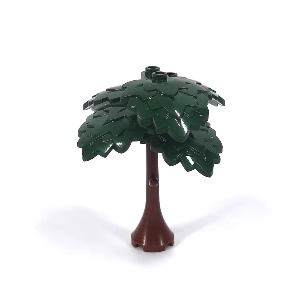 

Лесные растения, растительное дерево MOC 5058, городская улица, строительные блоки, ботаника, зеленые растения, кирпичи, наборы игрушек, совместимые с LEGO