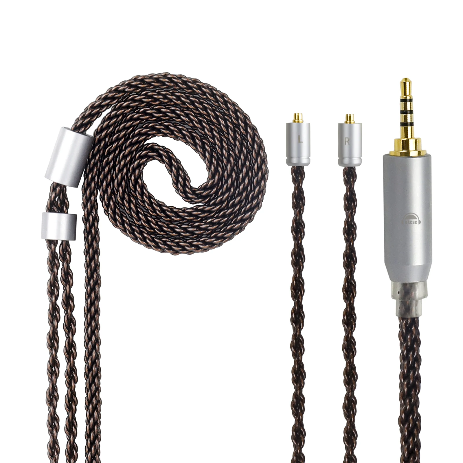 OKCSC ZT8 MMCX 0.78mm A2DC IE400 IE40PRO 8 core Headphone