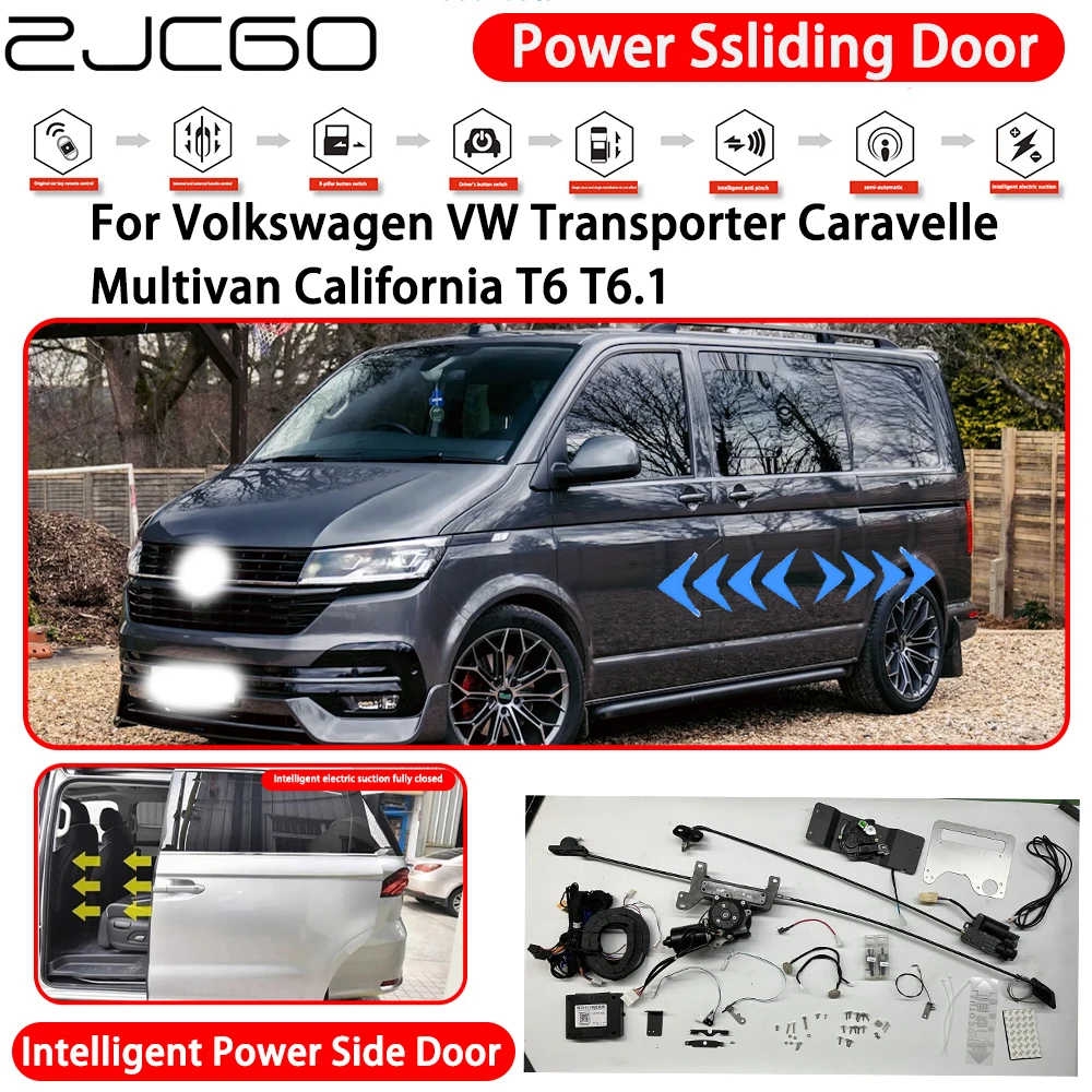 for Volkswagen VW Transporter Caravelle Multivan California T6 T6.1 MPV Electric Left Right Sliding Side Door Motor Retrofit Kit