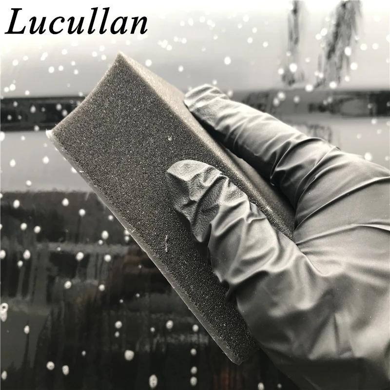 Lucullan Nano Tech Car Detailing Sponge Magic Clay Rub Clay Block Auto Polishing Clay Bar Vehicle Cleaner