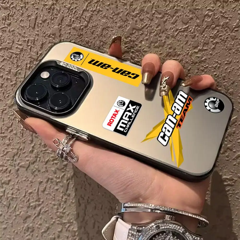 Can Am Team Brp Rotax Racing Go Fas Custodia per telefono Colore IPhone16 11 14 15 12 Pro 11 Plus 13 Pro MAX custodia per iPhone Drop