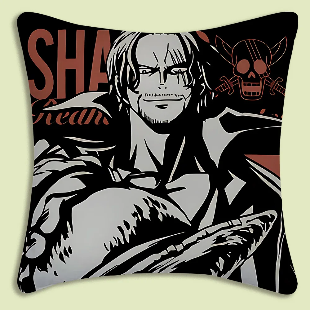 1PC Cartoon One Piece Pillowcase Cartoon Sofa Decoration Home Double-sided Printing Cute Cushion Cover Decoration Gift - view 6