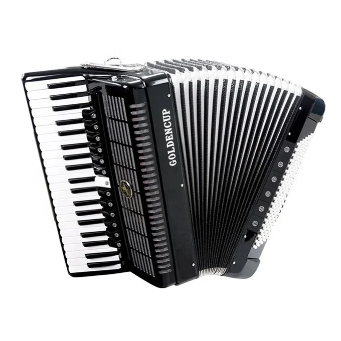 Professional 120 Bass 13+6+1 Registers Piano Keyboard Accordion Instrument Acordeon JP2012B 41 Keys OEM Wood Material